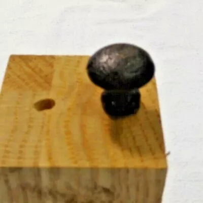 Antique Salvage Globe Or Macey Mahogany Wooden Knob For Stacking Bookcase #1798 • $19.99