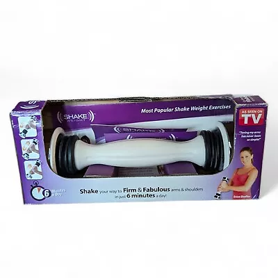 Shake Weight Exercise Dumbbell Weight 2.5 Lb. White In New In Open Box • $19.95