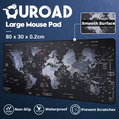 $7.99 • Buy Anti-slip Gaming Mouse Pad Desk Mat Keyboard Rubber Mousepad Extra Large Size