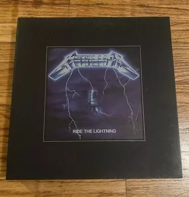 METALLICA - Ride The Lightning - Deluxe Box Set Vinyl / CD Numbered OOP • $285