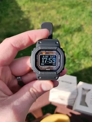 Casio DW-H5600-1CR G-Shock Black Men's Digital Watch DWH5600 Tough Solar • $205