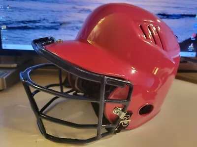 Rawlings Youth Softball / Baseball Batting Helmet Pink - Size 6 1/4 - 6 7/8 • $9.99