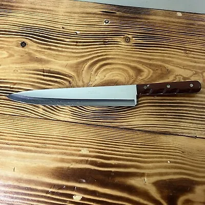 $22.99 • Buy Case XX Butcher Chef’s Knife CAP 200-10” Stainless Vintage Full Tang Wood Handle