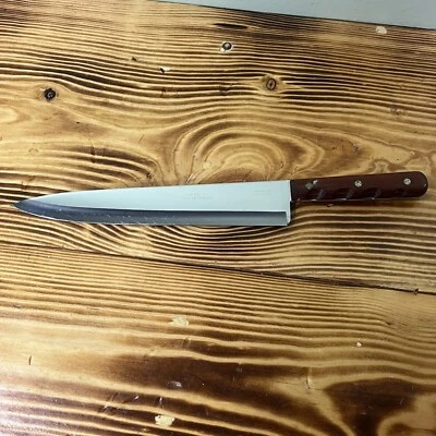$22.99 • Buy Case XX Butcher Chef’s Knife CAP 200-10” Stainless Vintage Full Tang Wood Handle