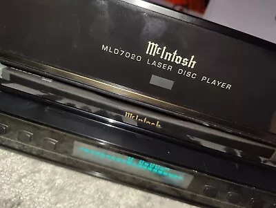 McIntosh MLD 7020 Laser Disc Player & Remote - For Parts Not Working • $500