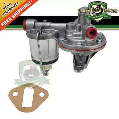 3637338M91 Fuel Lift Pump W/Bowl For Massey Ferguson 65 165 302 304 30 31 40 • $36.95