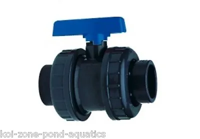 Double Union Ball Valves   - Koi Pond Fish Pond - Slide Valves - Koi Fish • £99.95