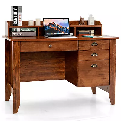 Computer Desk PC Laptop Writing Table Workstation Student Study Furniture Rustic • $279.99