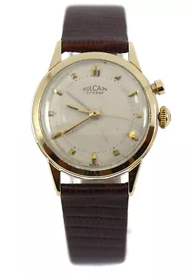 Vulcain Cricket Alarm 14K Yellow Gold Watch • $2500