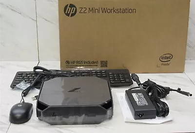 NEW HP Z2 Mini G4 Workstation Intel I3-9100 @3.60GHz 8GB RAM W/AC Keyboard Mouse • $239.99