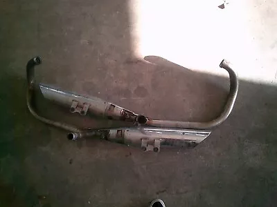 2008 Kawasaki Vulcan Vn500 Exhaust Pipes Mufflers Sound Emissions • $275