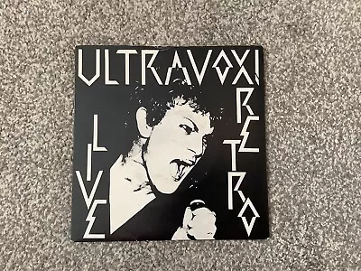 Ultravox! - Retro Live EP 7-inch EP With Picture Sleeve (Card) • £12