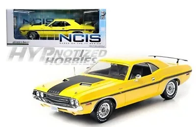 Greenlight 1:18 1970 Dodge Challenger  Ncis Die-cast Yellow 12845 • $52.80