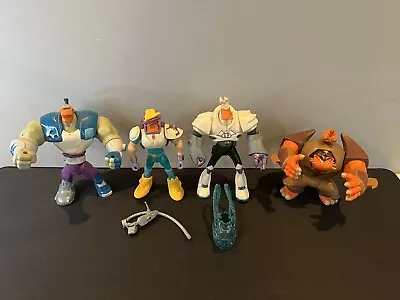 Lot Of 4 Vtg Mighty Ducks The Animated Series Figures Disney Toy • $20