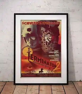 £5.85 • Buy Terminator2 Movie Film Poster