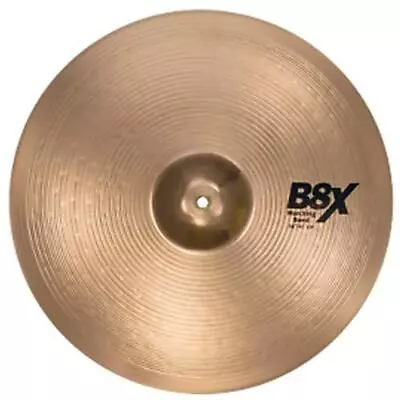 Sabian 16  B8X Marching Band Hand Cymbal Medium-Heavy Natural Finish #41622X/1 • $119.99