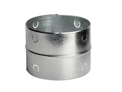  150mm Duct Joiner Metal Duct Joiner Connector 6  Inch 150mm Heating Airflow • $24.50