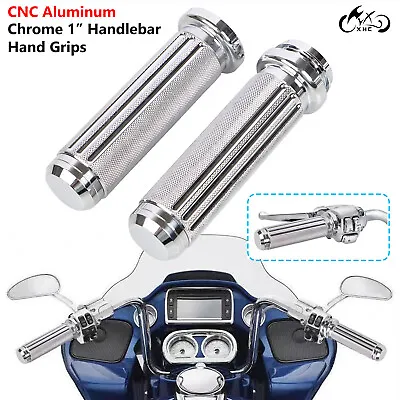 1  Handlebar Hand Grips Electronic For Harley Touring Road Street Electra Glide • $27.53