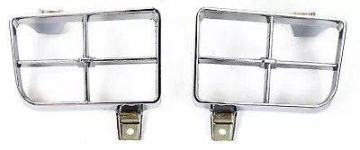 1976 - 1978 Firebird & Trans AM Park Light Lamp Turn Signal Chrome Bezels PAIR • $109.95