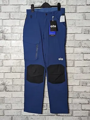 Gill Sailing Race Trousers RS41 Blue Reinforced Size Small W28 X L30 RRP £115 • £44.99