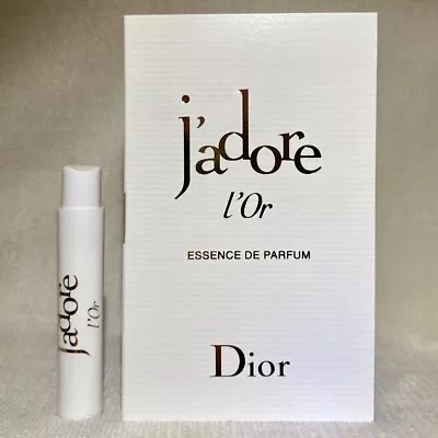 Dior J'adore L'Or Essence De Parfum Sample Spray .03oz 1ml New In Card • $9.89