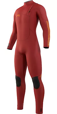 Mystic Mens The One 4/3mm GBS Zipfree Wetsuit - Red • $294.38