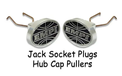 Vw Type 1 2 3 Bug Bus Ghia Empi Logo Jack Socket Plugs / Hub Cap Pullers • $52