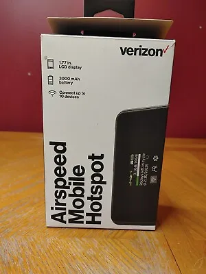 Verizon Airspeed Mobile 4G LTE Hotspot Prepaid Up To 10 Devices (ASMHS01PP) • $9.99