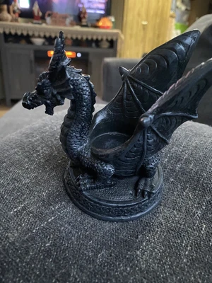$15 • Buy Dragon Candle Holder 4.5” Tall