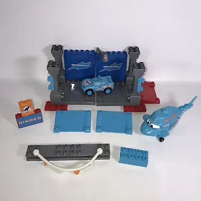 Disney Pixar Cars Mega Bloks Dinoco Stage Helicopter McQueen Replacement Parts • $24.99