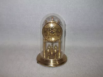 £44.99 • Buy Vintage Hermle 967 Quartz Clock Rotating Pendulum Germany