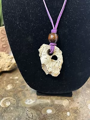 Holey Hag Stone Necklace  • $17