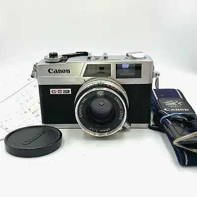 [CLA'd] Canon Canonet QL17 GIII G3 35mm Rangefinder Film Camera From JAPAN NICE • £269.76