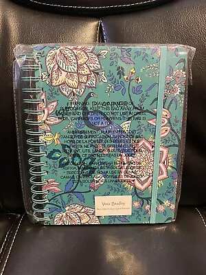 ***Vera Bradley Non-Dated Large Spiral Planner~Peacock Graden~New Sealed!!*** • $21.99