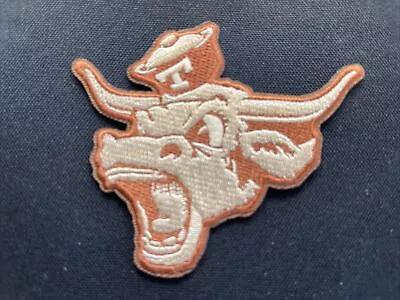 Texas Longhorns Vintage Embroidered Iron On Patch  3.5” X 3” • $5.99