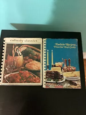 Vintage Cookbooks -culinary Classics & Favorite Recipes From Our Best Cooks • $12