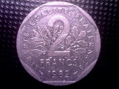 France   2 Francs  1982 Feb25f • $1.10