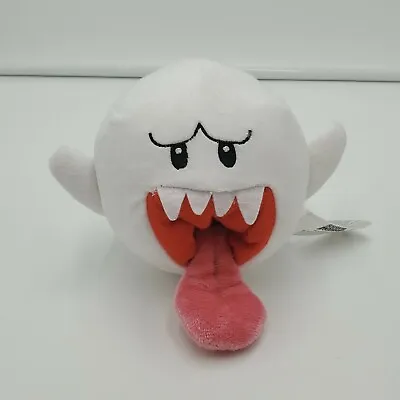 Nintendo Super Mario Boo White Ghost Character 5  Plush Stuffed Animal Soft Toy • $19.99