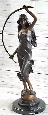 Bronze Sculpture Handcrafted Museum Quality Sexy Dancer By Moreau Home Artwork • $234.50