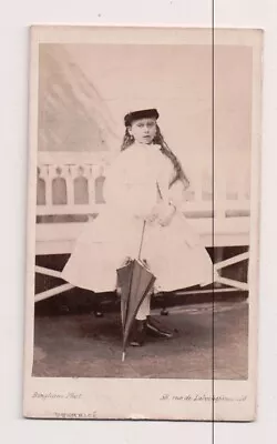 Vintage CDV Beatrice Of Britain Princess Henry Of Battenberg Bingham Photo • $35.99