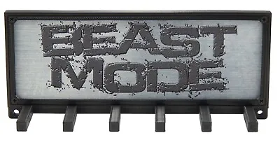 Beast Mode Beastmode Spartan Race Medal Display Rack Holder Hanger Organizer • $16.99