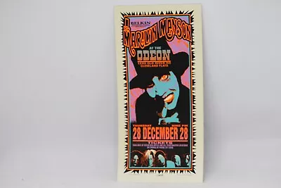 *RARE FIND* Marilyn Manson Mini Concert Art Poster Mark Arminski The Odeon • $300