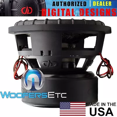 Dd Audio 9912b-d2 12  Usa Made Woofer 10000w Dual 2-ohm Subwoofer Bass Speaker • $1199