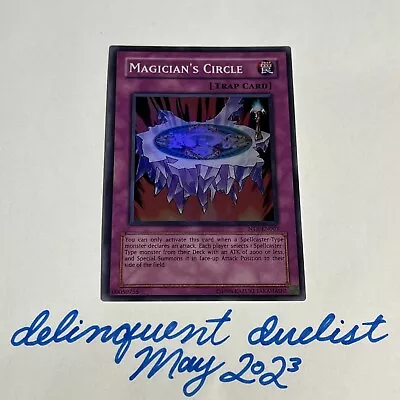 Yugioh Limited Edition Ntr-en003 Magician’s Circle Super Rare Near Mint • $34.99