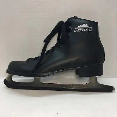 Men's Lake Placid Figure Ice Skate Black Size 9 • $29.99