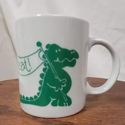 Alligator Mug Gators Are Great 8ozs Vintage Custom Graphic Ceramic Coffee Tea • $19.99