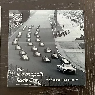 1996 Invitation INDIANAPOLIS RACE CAR MADE IN L.A. Dick Rathmann PETERSEN MUSEUM • $14.99