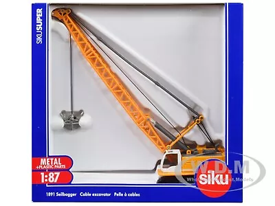 Liebherr Cable Excavator Yellow 1/87 (ho) Diecast Model By Siku 1891 • $29.99