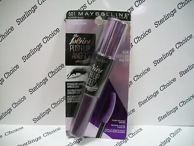 Maybelline The Falsies Push Up Angel Mascara #501 Blackest Black • $10.99