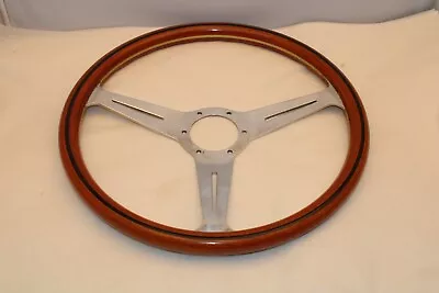 Vintage Nardi 14 1/2 Inch Wood Steering Wheel Made In Italy 397553W42 / 336233 • $399.99